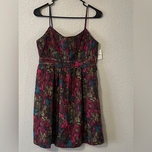 NWT Nordstrom Halogen Mulitcolor Strappy Dress‎ Size 4